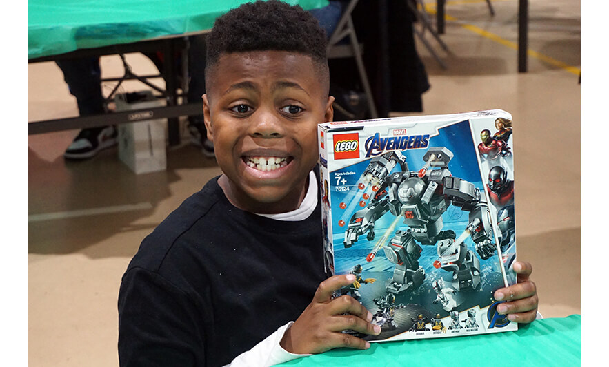 Breakfast with Santa 12-17-2022 Boy with Legos for web