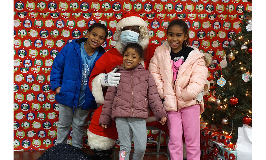 Breakfast with Santa 12-17-2022 Trio with Santa for web