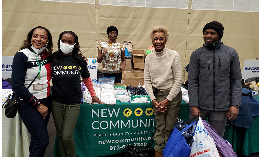 Essex County Homeless Connect Day 1-25-2023 Group with Madge Wilson for web