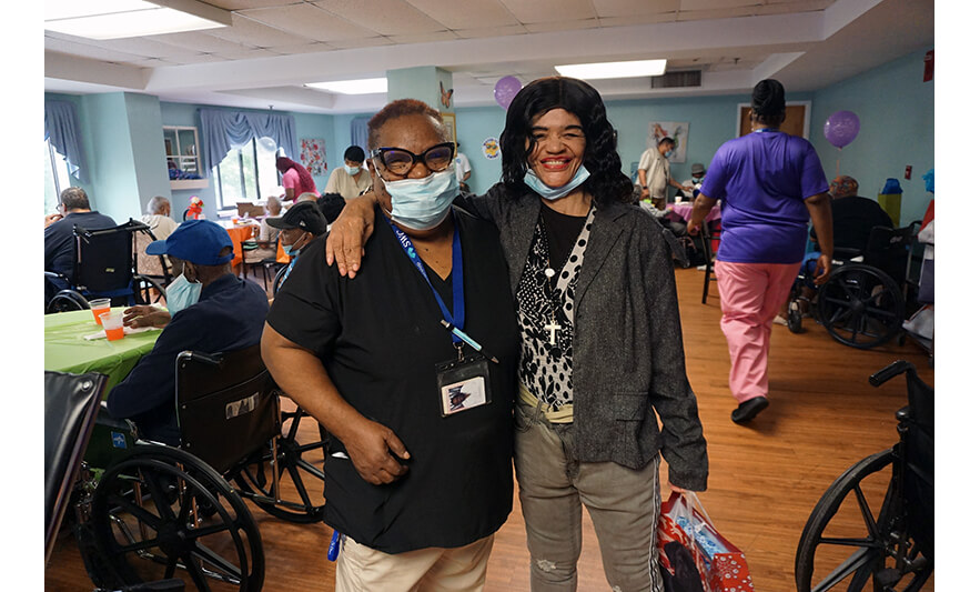 Extended Care Adopt-a-Resident Day 5-15-2025 Pair with big smiles for web