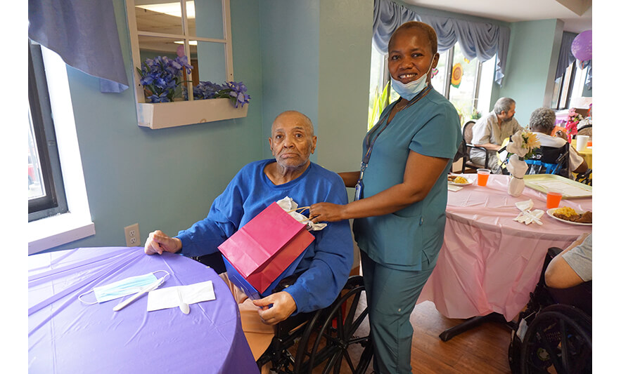Extended Care Adopt-a-Resident Day 5-15-2025 Pair with pink bag for web