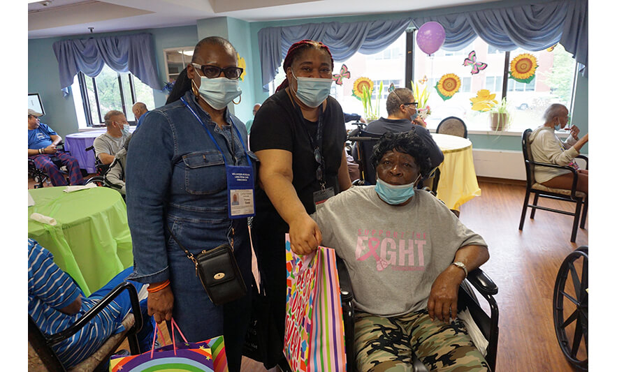 Extended Care Adopt-a-Resident Day 5-15-2025 Trio in lunchroom for web