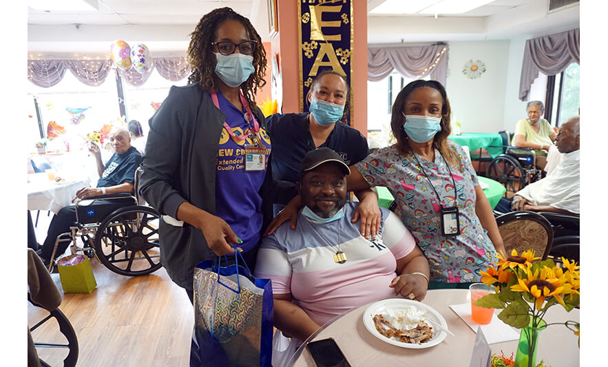 Extended Care Adopt-a-Resident Day 5-15-2025 Trio with man for web