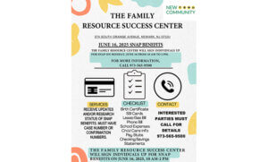 Read more about the article Sign Up for SNAP Benefits Through New Community Family Resource Success Center on June 16