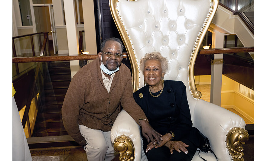 Madge Wilson 89th Birthday 4-12-2022 Bryant Hall and Madge Wilson for web