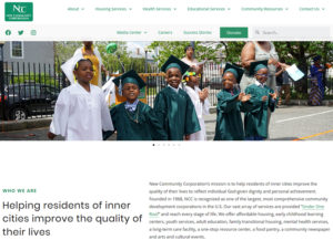 Read more about the article New Community Launches New Website