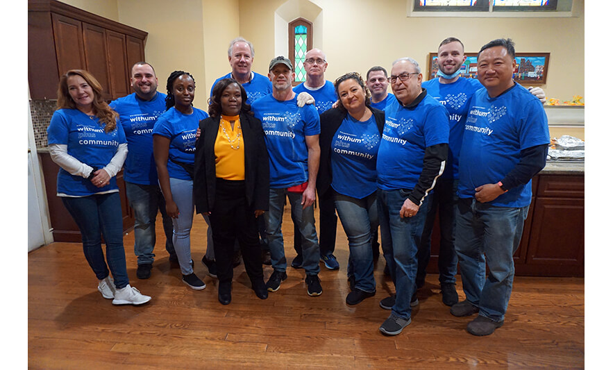 Withum Harmony House Thanksgiving Dinner 11-21-2022 Group shot for web